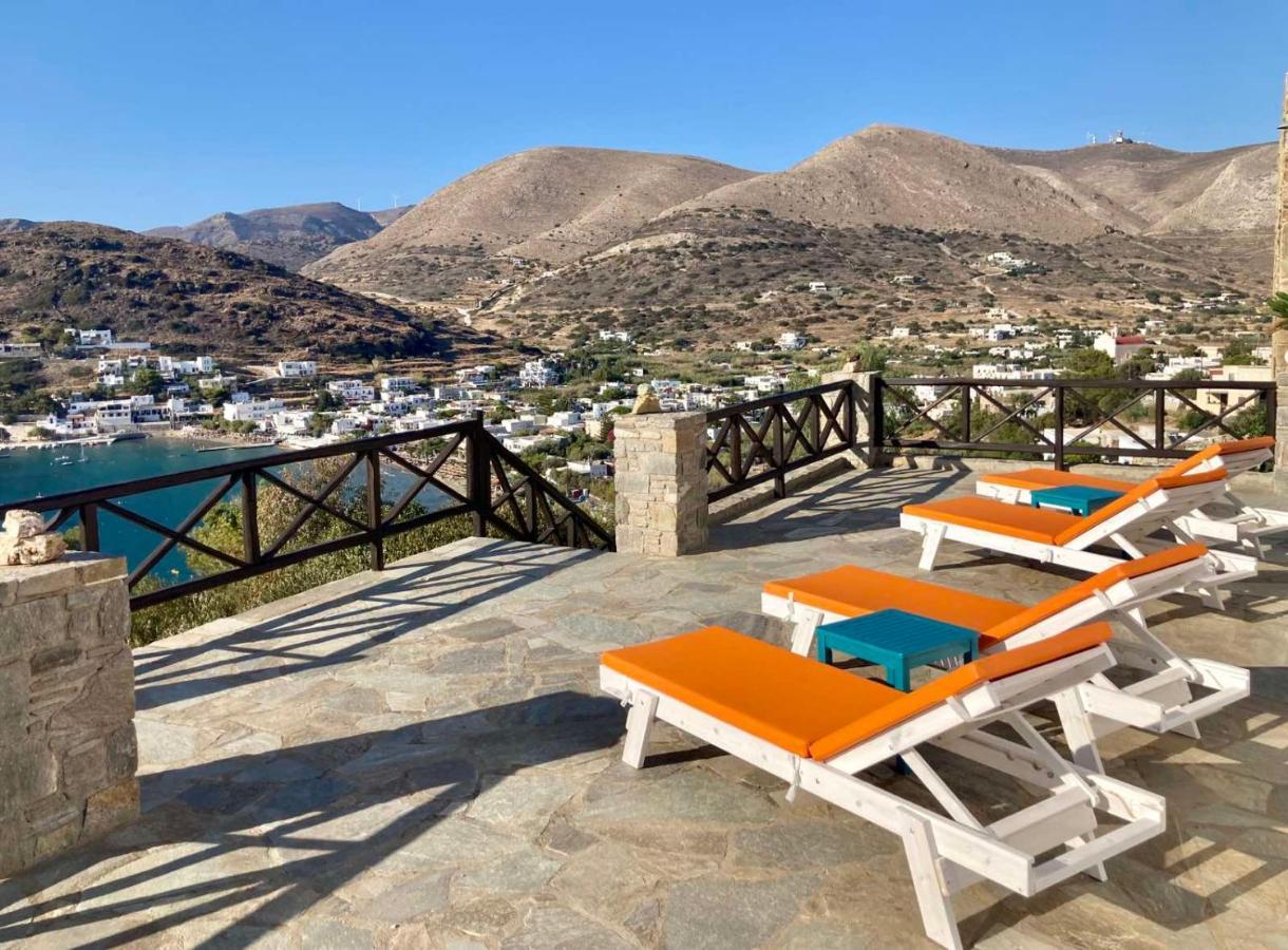 Syrou Lotos Studios & Apartments (Adults Only) Kíni Kültér fotó